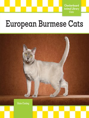 cover image of European Burmese Cats